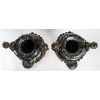 Garniture de cheminée en marbre en régule, XIXème siècle | Biron Garniture de cheminée en marbre en régule, XIXème siècle