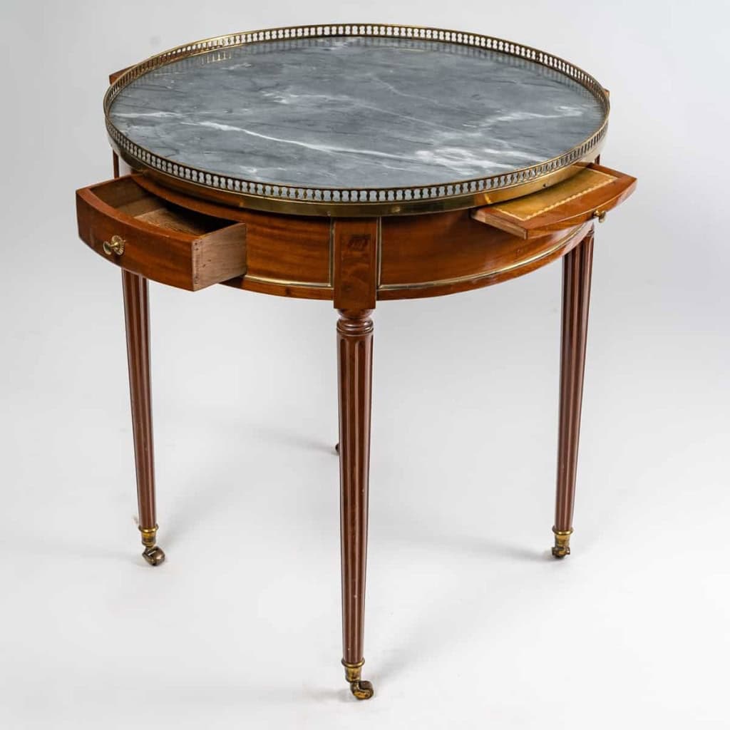 Table bouillotte d'époque Louis XVI ( 1774 - 1793).