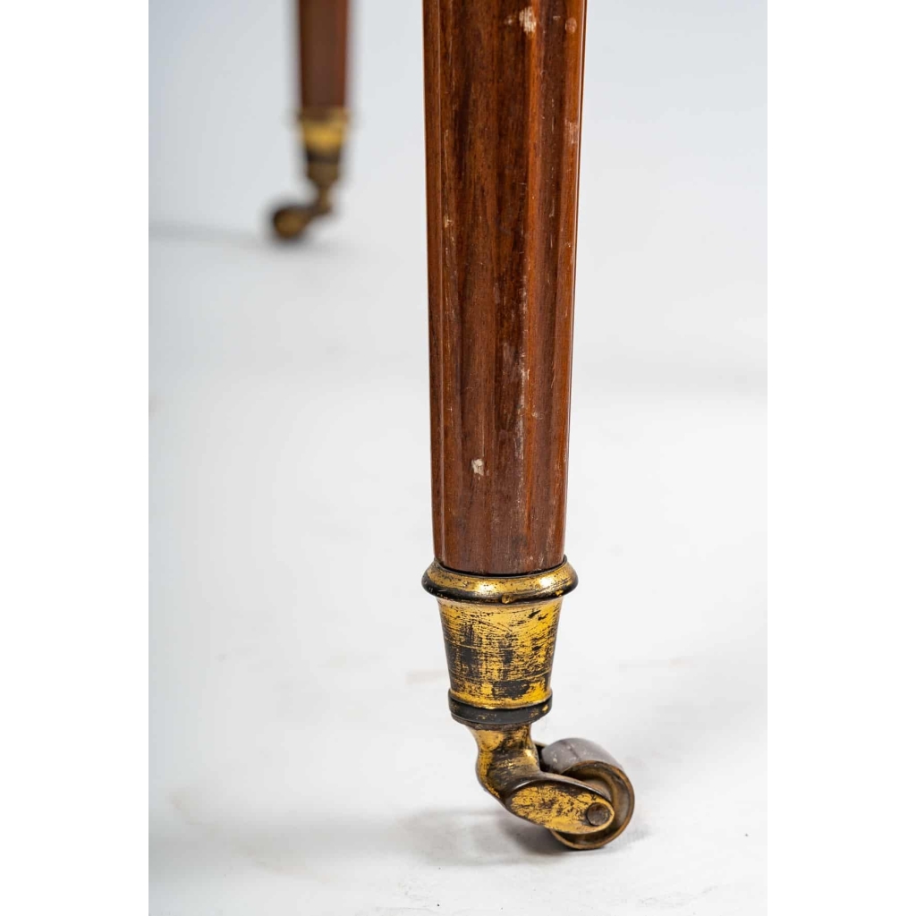 Table bouillotte d'époque Louis XVI ( 1774 - 1793).