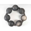 Sculpture céramique » black pearls troué » par Daphné Corregan | Biron ||||||