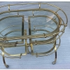 1950/70 Articulated Rolling Bar Brass and Gilt Bronze Provenance Parisian Palace DLG Maison Jansen | Biron 1950/70 Articulated Rolling Bar Brass and Gilt Bronze Provenance Parisian Palace DLG Maison Jansen