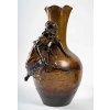 Paire de vases en régule avec des personnages, XIXème siècle | Biron Paire de vases en régule avec des personnages, XIXème siècle