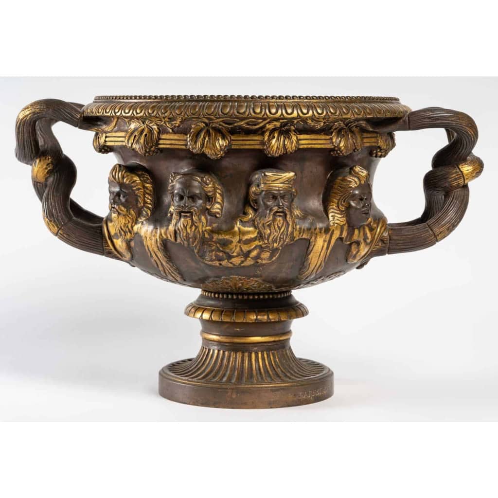 Coupe en Bronze de Barbedienne, époque Napoléon III, XIXème siècle | Biron |||||||||