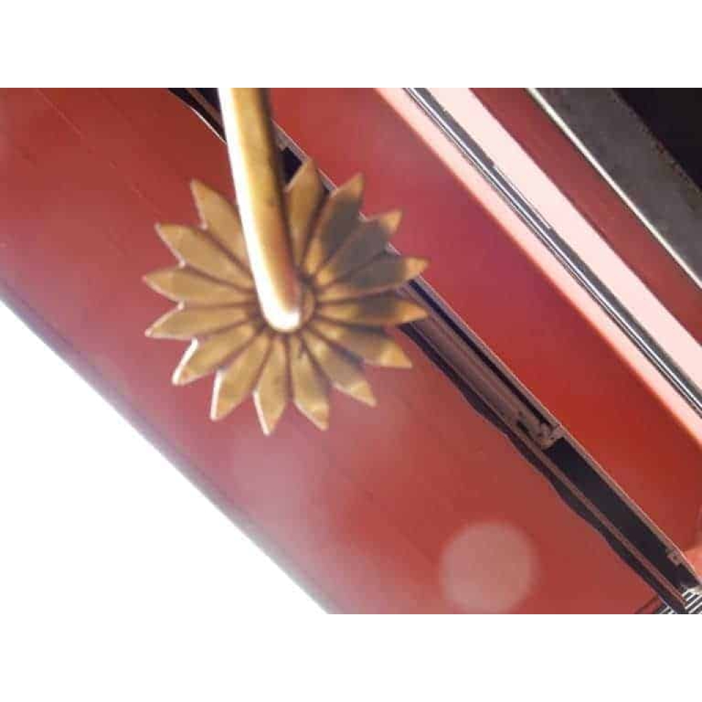 1950-70′ Paire de Lustres Ananas Style Maison Charles