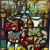 Vitrail vitraux au Blason | Biron Vitrail vitraux au Blason