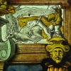 Vitrail vitraux au Blason | Biron Vitrail vitraux au Blason