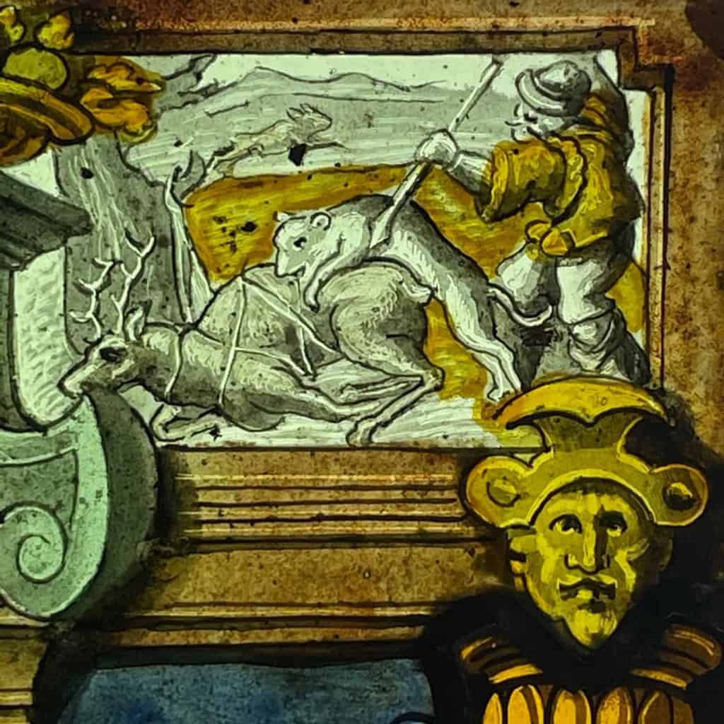 Vitrail vitraux au Blason | Biron Vitrail vitraux au Blason
