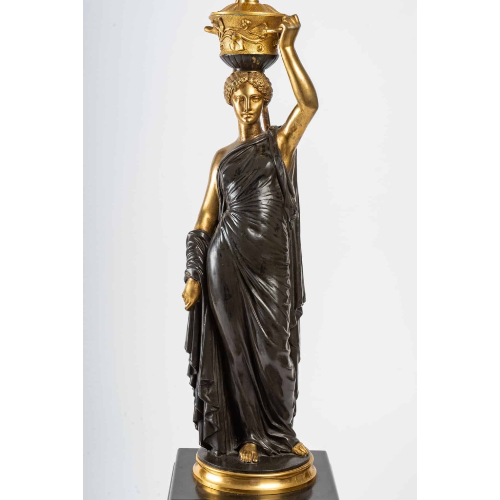 Lampe de stye second empire | Biron Lampe de stye second empire