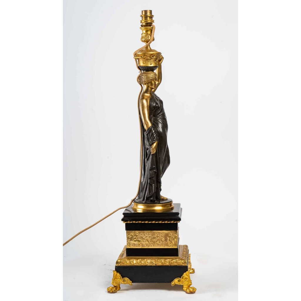 Lampe de stye second empire | Biron Lampe de stye second empire