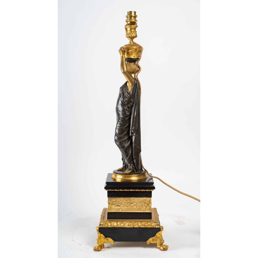 Lampe de stye second empire | Biron Lampe de stye second empire