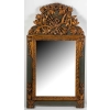 Important miroir en bois sculpté, doré et peint de style Louis XVI, fin XIXème siècle | Biron |||||||