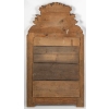 Important miroir en bois sculpté, doré et peint de style Louis XVI, fin XIXème siècle | Biron Important miroir en bois sculpté, doré et peint de style Louis XVI, fin XIXème siècle