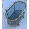 1970′ Desserte Style Art Nouveau en Laiton Doré Maison Jansen | Biron |||||||||