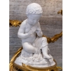 Paire de candélabres style Louis XV en biscuit de Sèvres, circa 1880 | Biron Paire de candélabres style Louis XV en biscuit de Sèvres, circa 1880