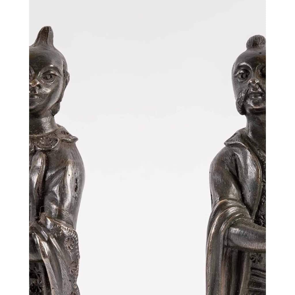 Paire de Candelabres XVIIIème siècle | Biron Paire de Candelabres XVIIIème siècle