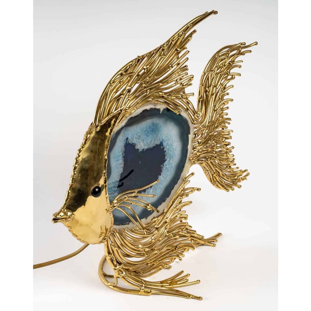Lampe Poisson, des années 1970 | Biron Lampe Poisson, des années 1970