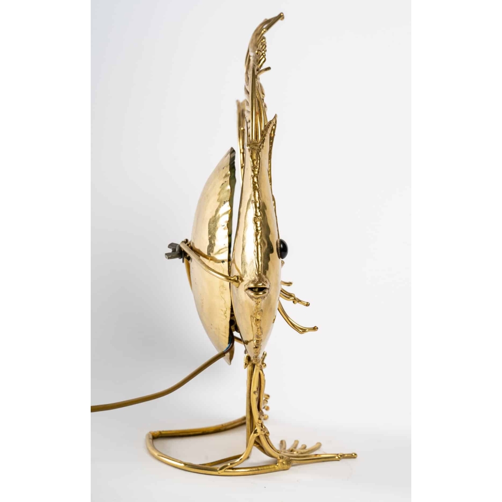 Lampe Poisson, des années 1970 | Biron Lampe Poisson, des années 1970