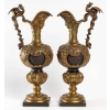 Paire d’Aiguières en Bronze, époque Napoléon III, XIXème siècle. | Biron ||||||||||