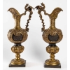 Paire d’Aiguières en Bronze, époque Napoléon III, XIXème siècle. | Biron Paire d'Aiguières en Bronze, époque Napoléon III, XIXème siècle.
