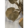 1970′ Applique Ou Plafonnier Au Feuillage DLG Maison Jansen en Laiton 1 Ampoule Diamétre 71 cm | Biron 1970′ Applique Ou Plafonnier Au Feuillage DLG Maison Jansen en Laiton 1 Ampoule Diamétre 71 cm