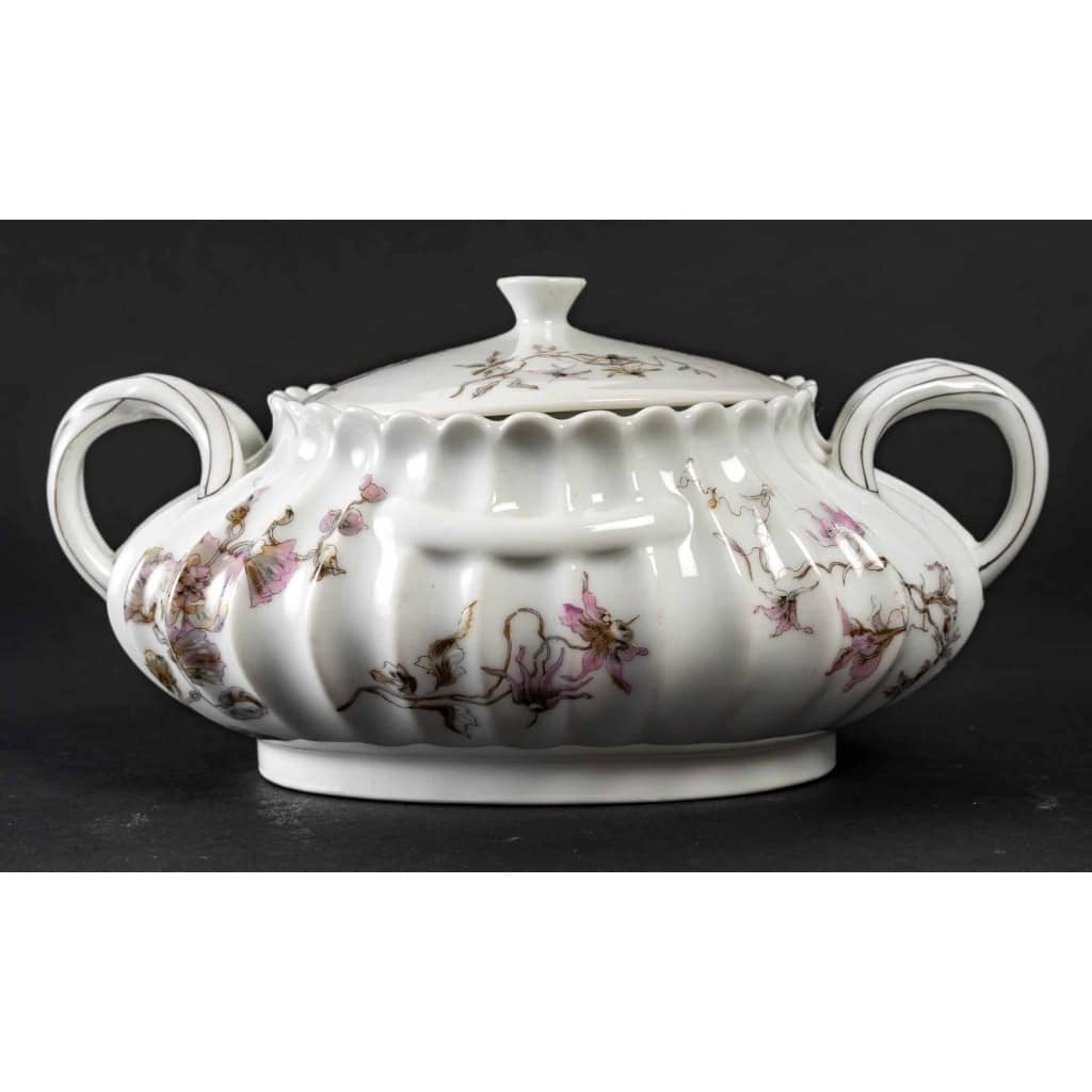 Service thé Haviland , art nouveau, 1880 | Biron Service thé Haviland , art nouveau, 1880