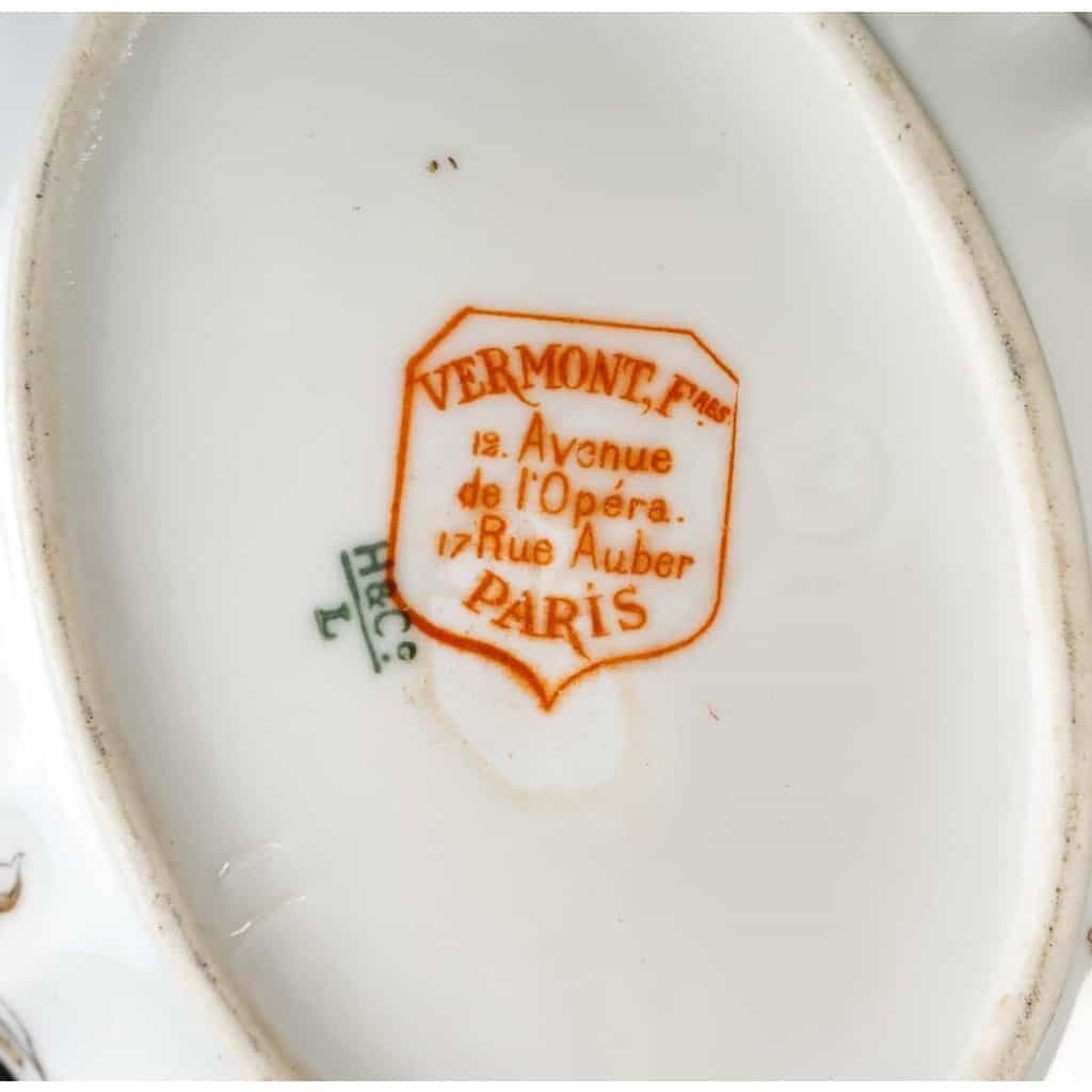 Service thé Haviland , art nouveau, 1880 | Biron Service thé Haviland , art nouveau, 1880