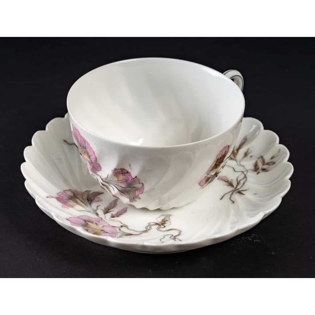 Service thé Haviland , art nouveau, 1880 | Biron Service thé Haviland , art nouveau, 1880