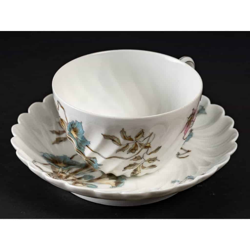 Service thé Haviland , art nouveau, 1880 | Biron Service thé Haviland , art nouveau, 1880