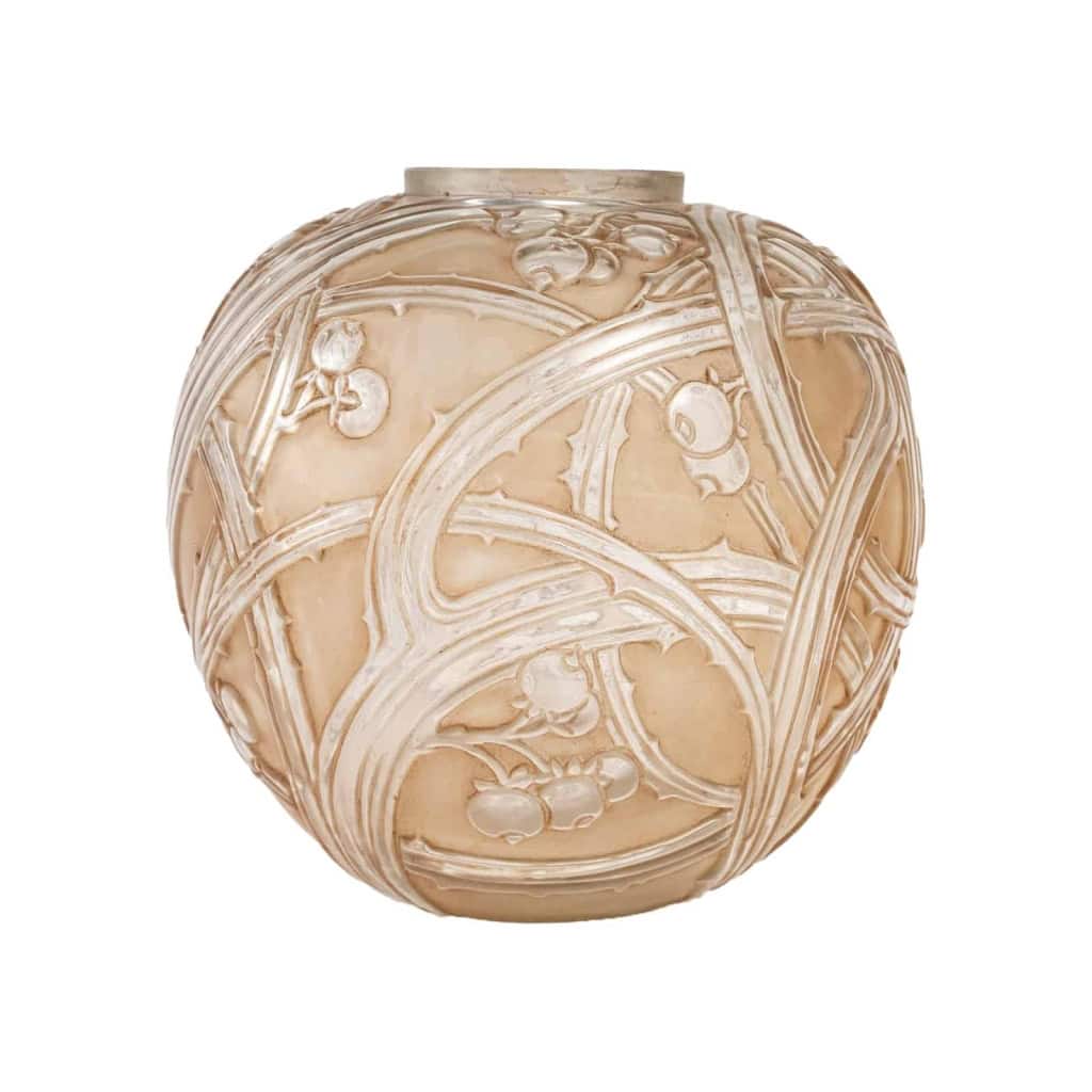 Vase Lalique « Baies » | Biron Vase Lalique "Baies"