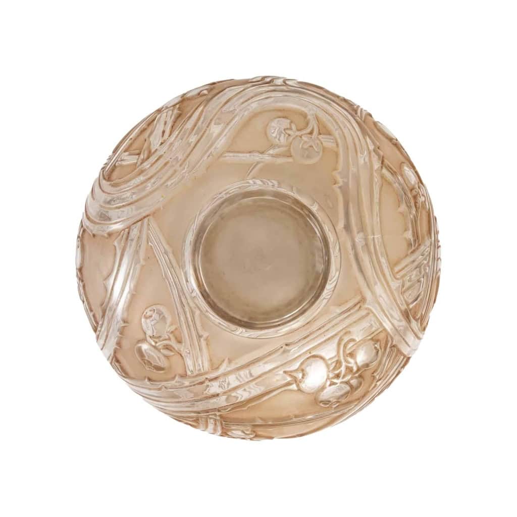 Vase Lalique « Baies » | Biron Vase Lalique "Baies"