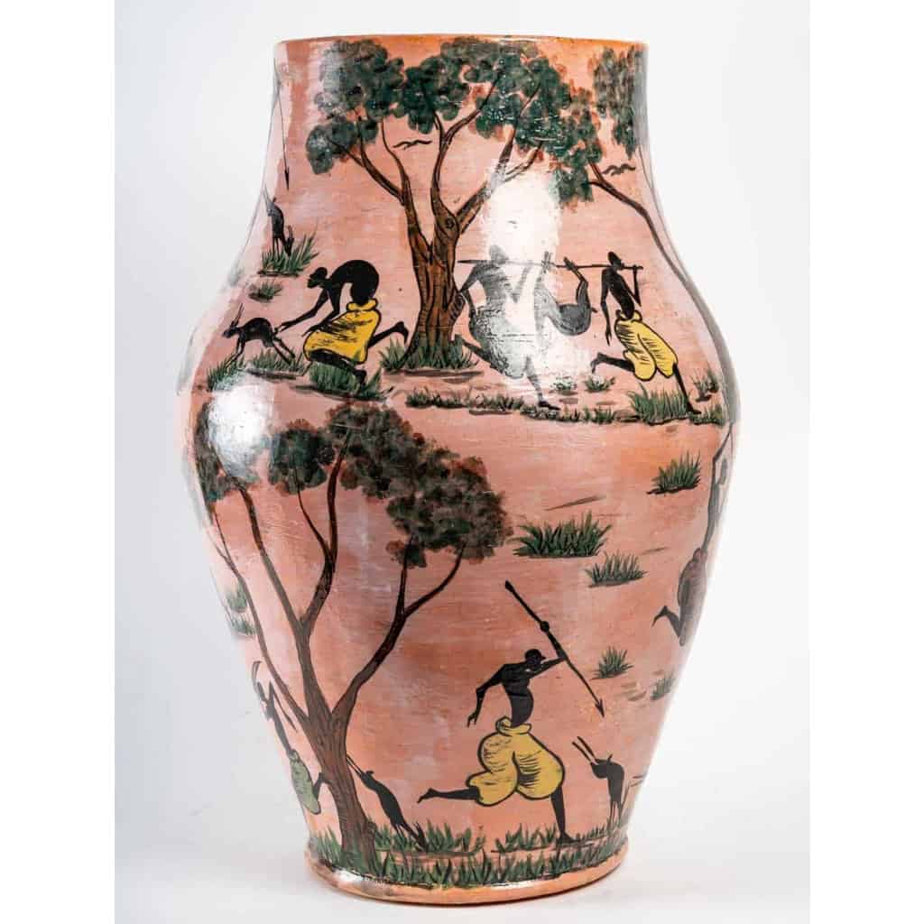Grand vase en céramique par Albert Massamba | Biron Grand vase en céramique par Albert Massamba