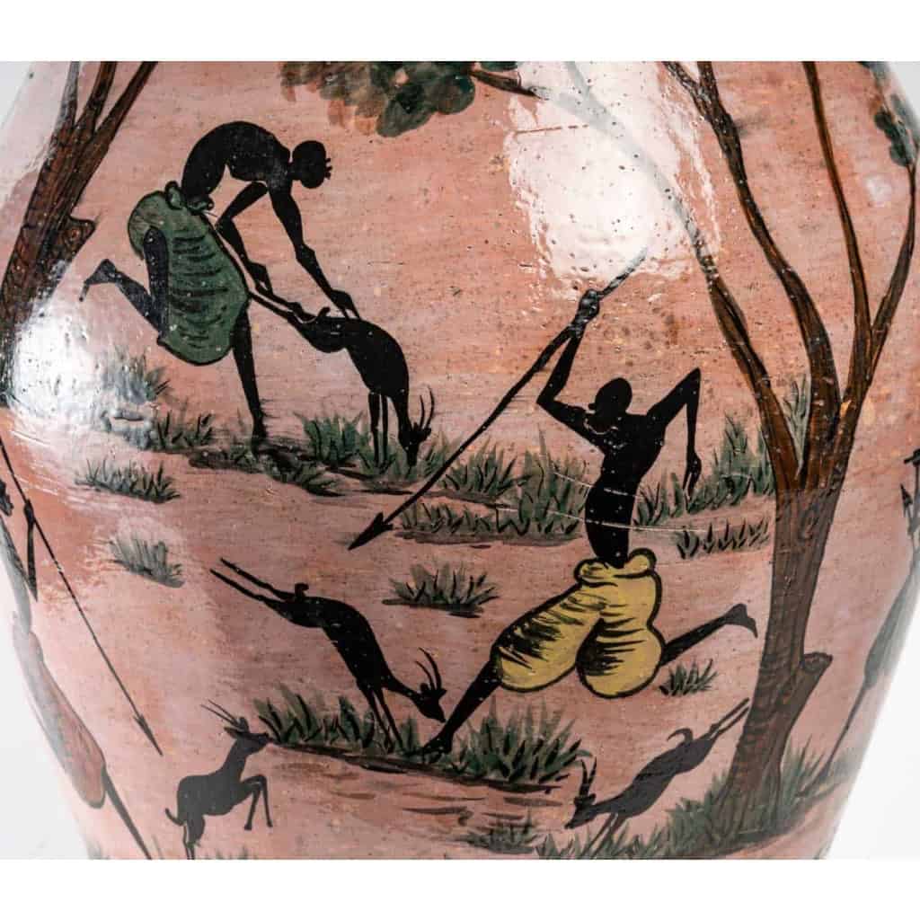 Grand vase en céramique par Albert Massamba | Biron Grand vase en céramique par Albert Massamba