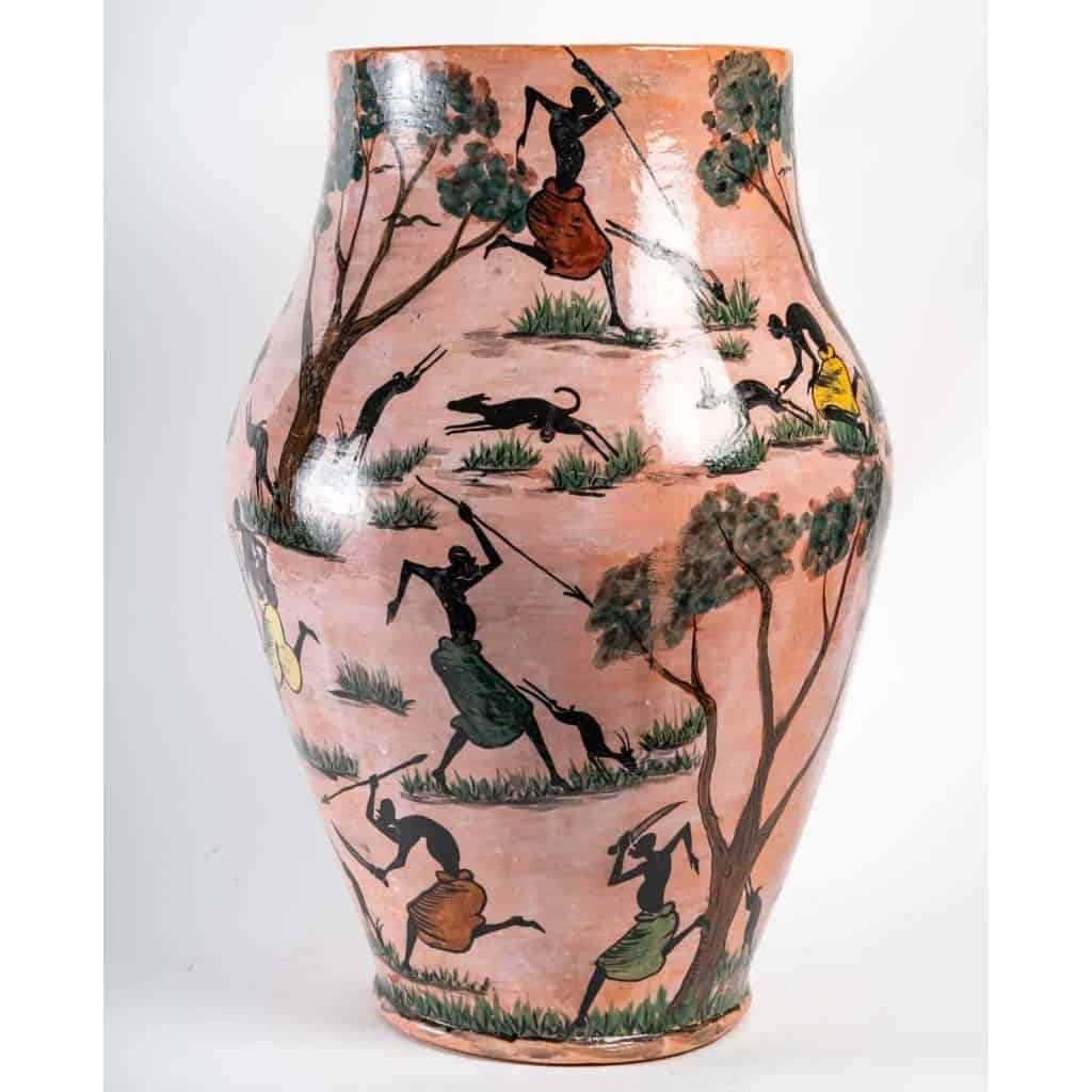 Grand vase en céramique par Albert Massamba | Biron Grand vase en céramique par Albert Massamba