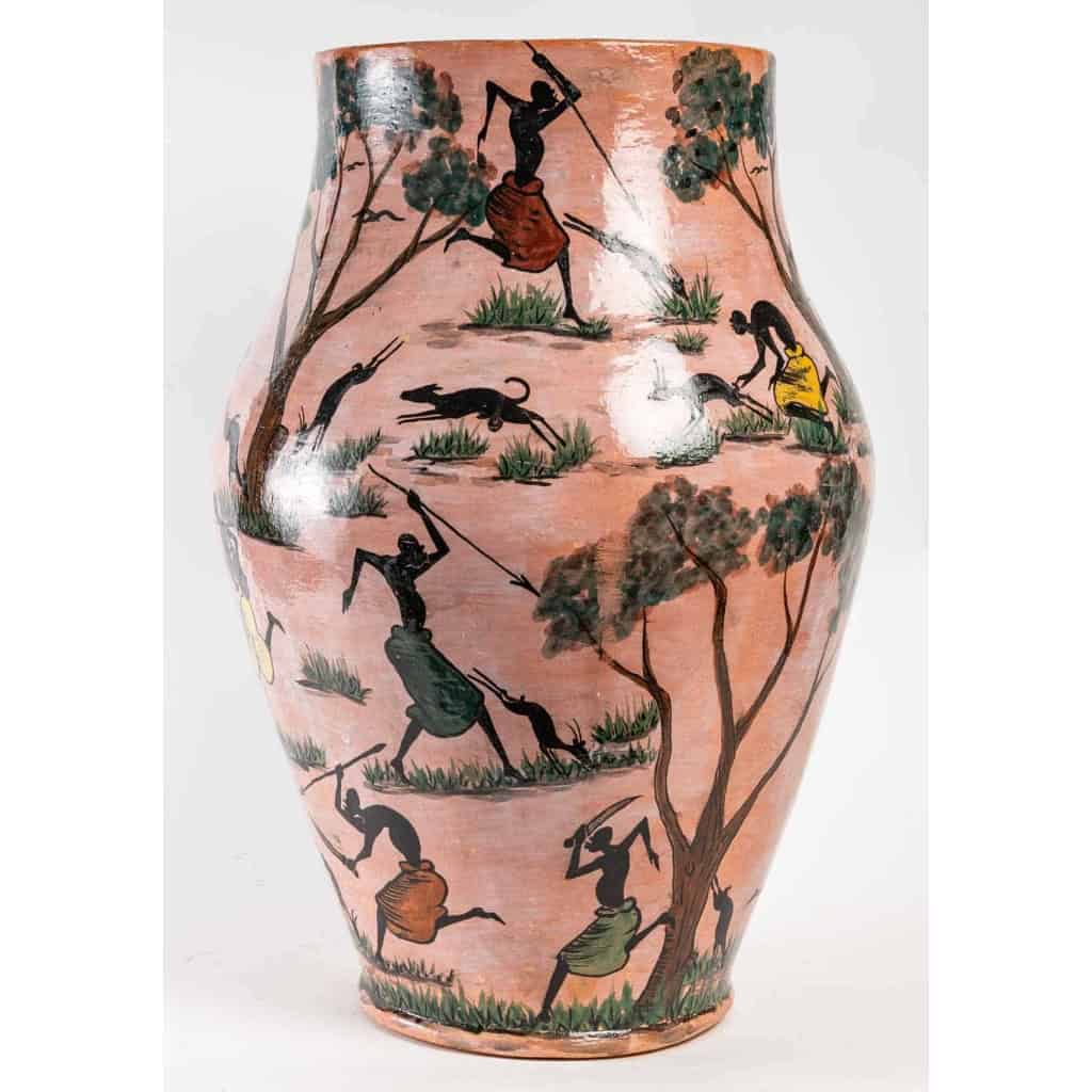Grand vase en céramique par Albert Massamba | Biron Grand vase en céramique par Albert Massamba