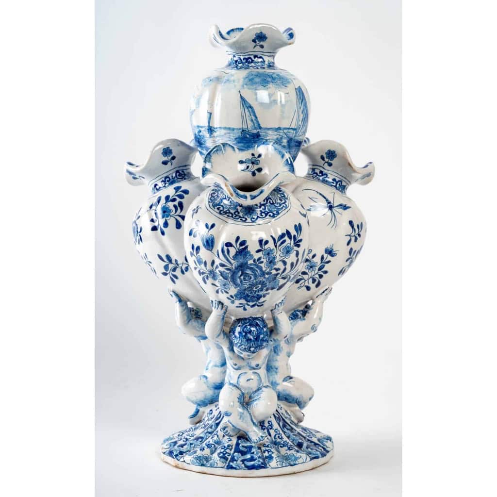 Bouquetière à 4 vases, fin XIXème début XXème siècle | Biron |||||||||