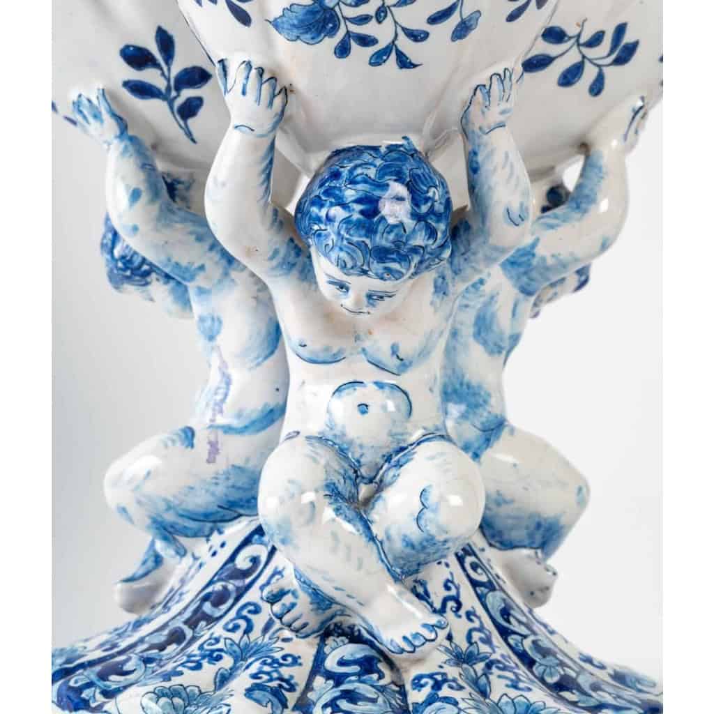 Bouquetière à 4 vases, fin XIXème début XXème siècle | Biron Bouquetière à 4 vases, fin XIXème début XXème siècle