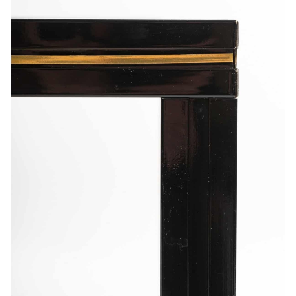 Paire de tables d’appoint, bout de canapé dans le goût de Pierre Vendel, 1970 | Biron Paire de tables d'appoint, bout de canapé dans le goût de Pierre Vendel, 1970