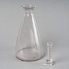 Carafe « Graines » verre blanc de René LALIQUE | Biron Carafe "Graines" verre blanc de René LALIQUE