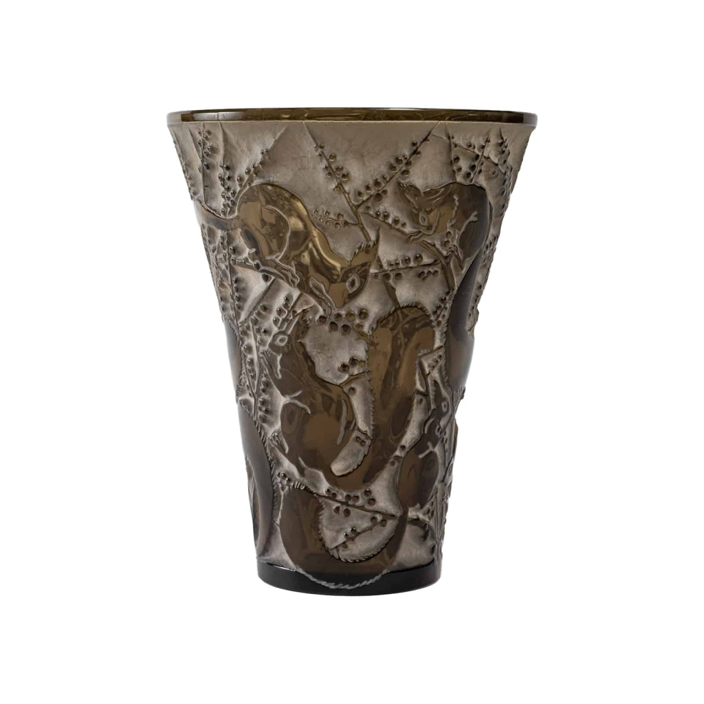Vase Lalique «Sénart» | Biron Vase Lalique «Sénart»