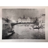 FRANK BOGGS Ecole Américaine Paris l’Hôtel de Ville vu du pont d’Arcole Huile sur toile signée | Biron FRANK BOGGS Ecole Américaine Paris l'Hôtel de Ville vu du pont d'Arcole Huile sur toile signée