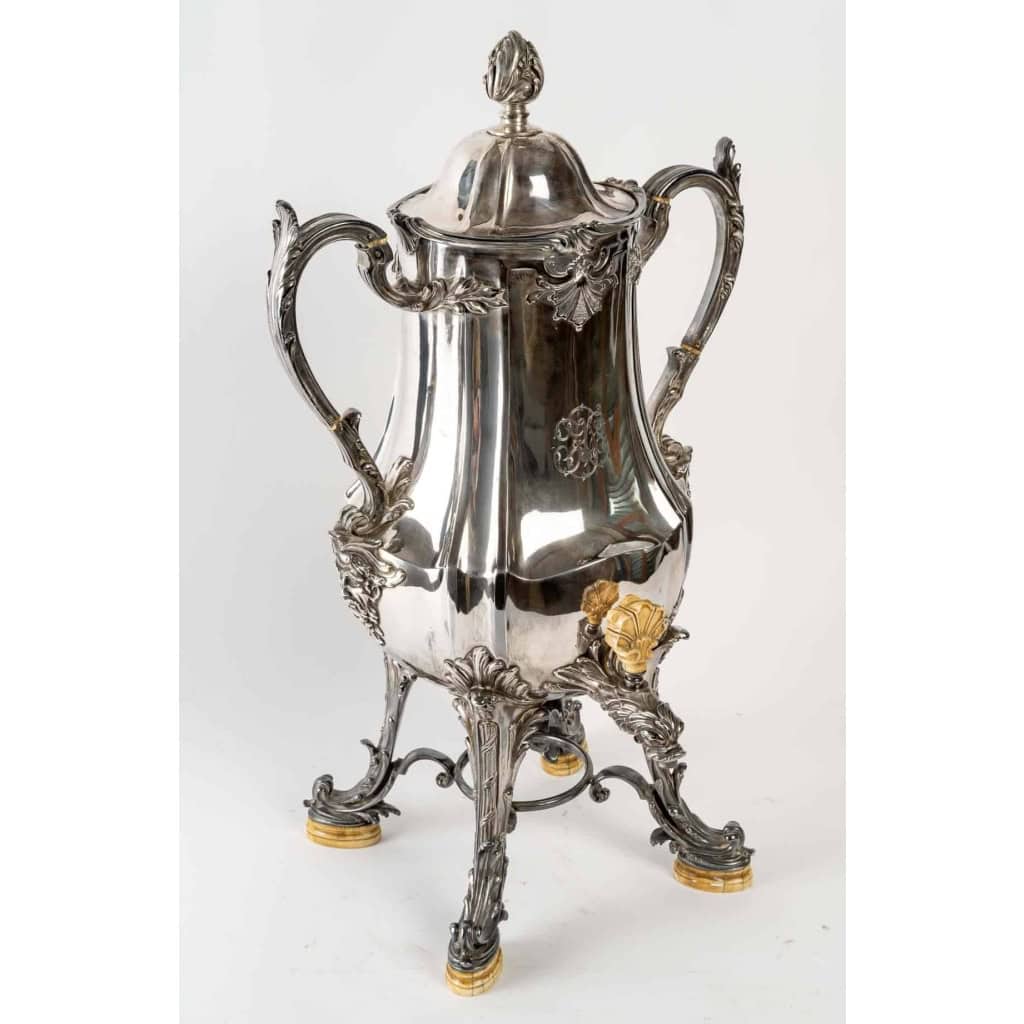 Grand samovar Christofle, XIXème siècle | Biron Grand samovar Christofle, XIXème siècle