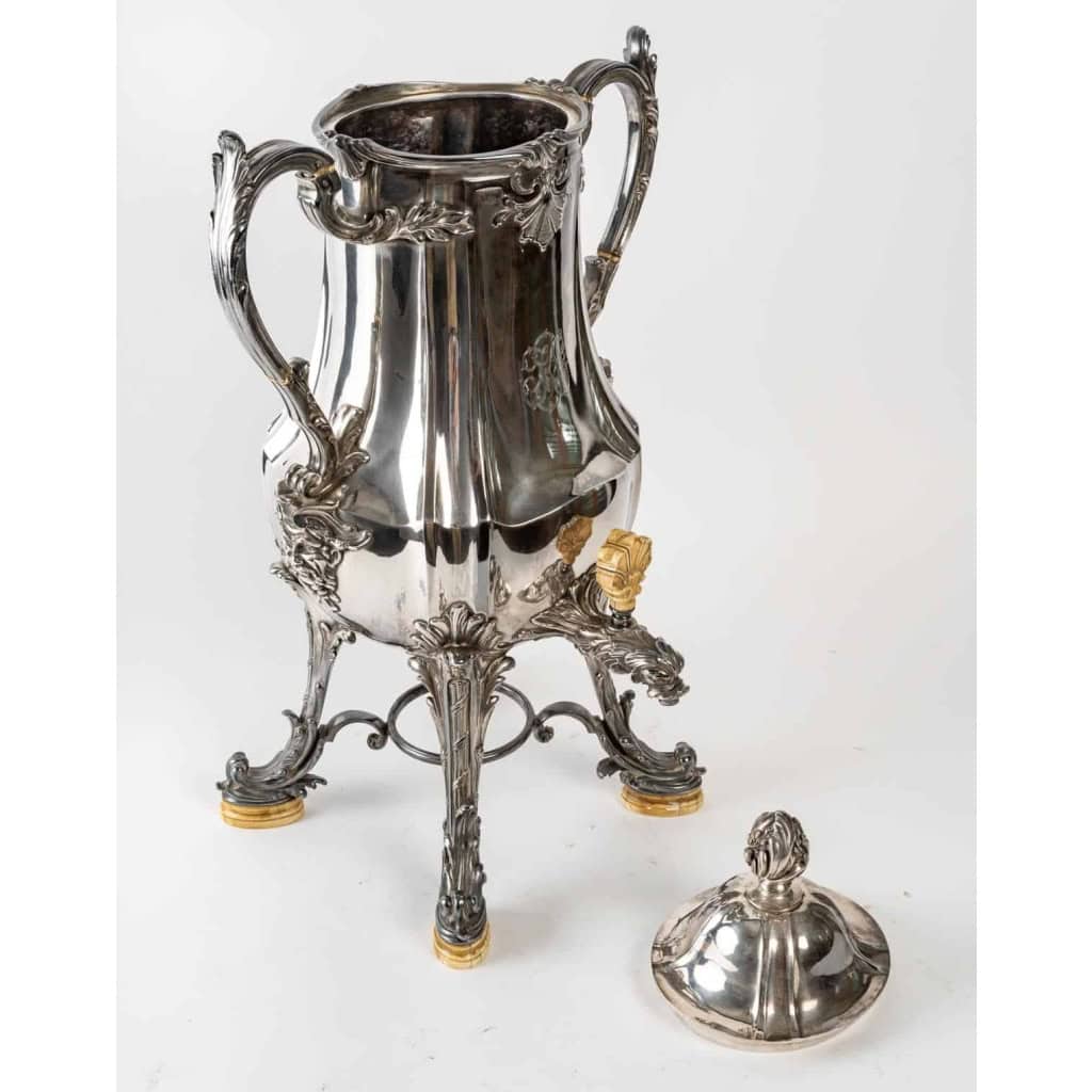 Grand samovar Christofle, XIXème siècle | Biron Grand samovar Christofle, XIXème siècle
