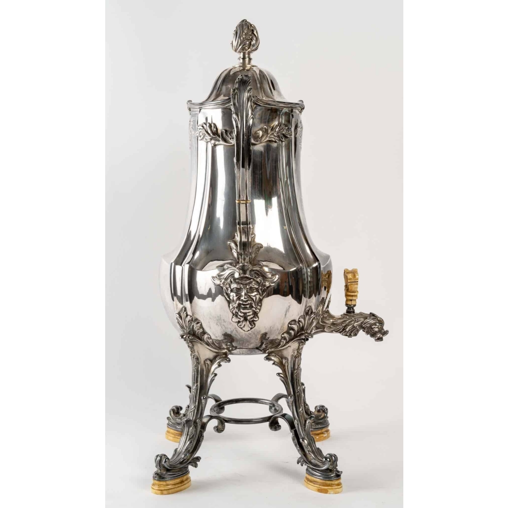 Grand samovar Christofle, XIXème siècle | Biron Grand samovar Christofle, XIXème siècle