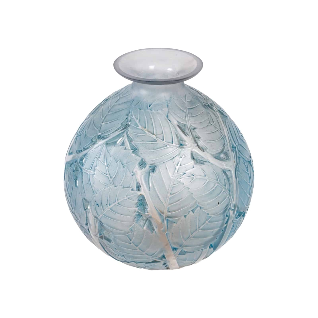 Vase Lalique » Milan « | Biron Vase Lalique " Milan "