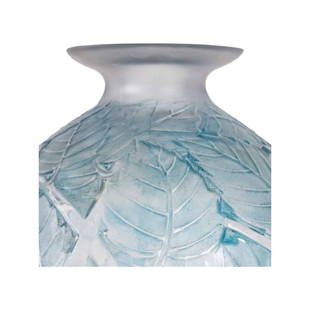 Vase Lalique » Milan « | Biron Vase Lalique " Milan "