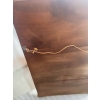 1970′ Console En Bois Doré Style Louis 16 + Miroir