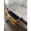 1970′ Console En Bois Doré Style Louis 16 + Miroir
