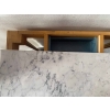 1970′ Console En Bois Doré Style Louis 16 + Miroir