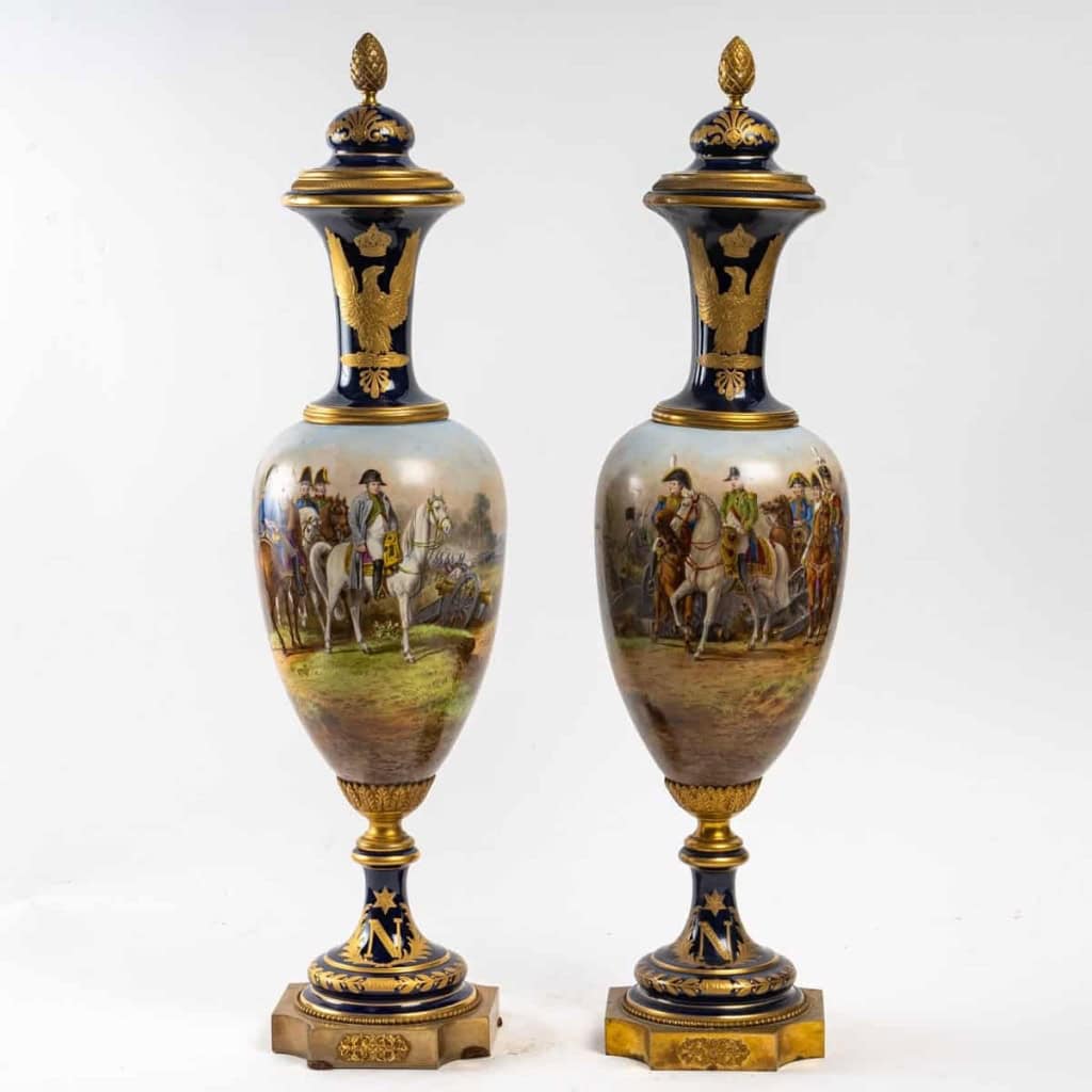 Paire de vases de Sèvres | Biron |||||||||||