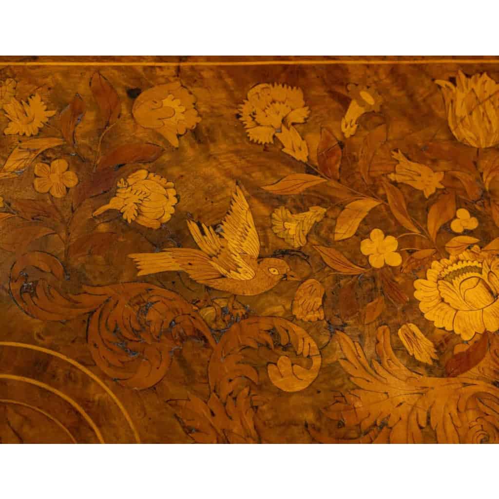 Table à Jeux En Marqueterie. XVIII ème Siècle. | Biron Table à Jeux En Marqueterie. XVIII ème Siècle.